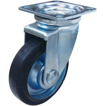 Bánh xe cao su động không khóa